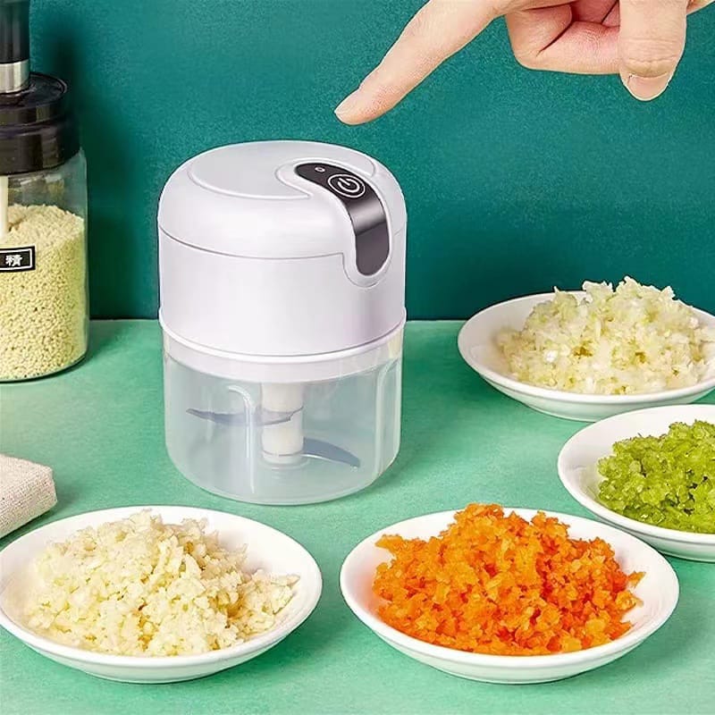 Mini processador de alimentos elétrico portátil - USB